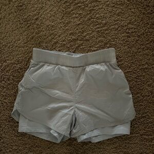 Athleta Gray Athletic Shorts Lightweight Performance
